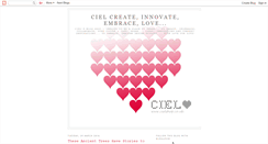 Desktop Screenshot of cielfashion.blogspot.com