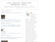 Tablet Screenshot of cielfashion.blogspot.com