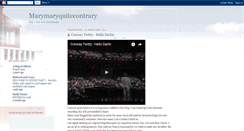 Desktop Screenshot of marymaryquitecontrary-quitecontrary.blogspot.com