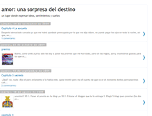 Tablet Screenshot of amor-una-sorpresa-del-destino.blogspot.com