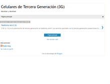 Tablet Screenshot of celulares3ghederubv.blogspot.com