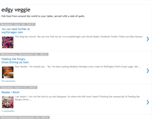 Tablet Screenshot of edgyveggie1.blogspot.com