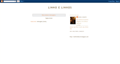 Desktop Screenshot of linhoelinhos.blogspot.com