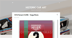 Desktop Screenshot of historiccarart.blogspot.com