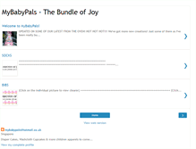 Tablet Screenshot of mybabypals.blogspot.com