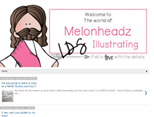 Tablet Screenshot of melonheadsldsillustrating.blogspot.com