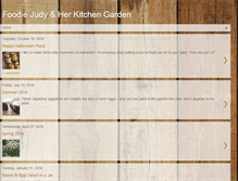 Tablet Screenshot of foodiejudy.blogspot.com