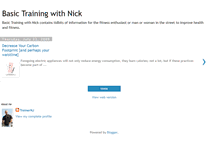 Tablet Screenshot of basictrainingwithnick.blogspot.com