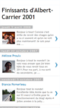 Mobile Screenshot of finissantalbertcarrier2001.blogspot.com