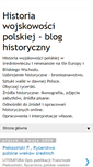 Mobile Screenshot of historiawojskowosci.blogspot.com