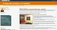 Desktop Screenshot of elmundodelarmario.blogspot.com