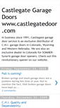 Mobile Screenshot of castlegategaragedoor.blogspot.com