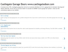 Tablet Screenshot of castlegategaragedoor.blogspot.com