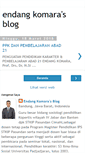 Mobile Screenshot of endangkomarasblog.blogspot.com