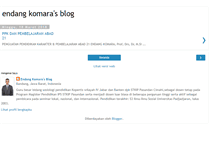 Tablet Screenshot of endangkomarasblog.blogspot.com