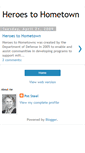 Mobile Screenshot of heroestohometown.blogspot.com