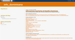 Desktop Screenshot of infodominican.blogspot.com