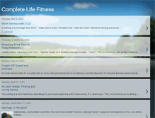 Tablet Screenshot of completelifefitness.blogspot.com
