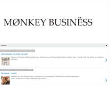 Tablet Screenshot of mmonkeybusiness.blogspot.com