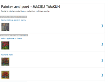 Tablet Screenshot of maciej-tamkun.blogspot.com