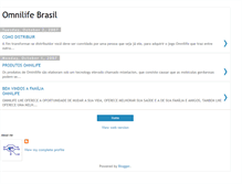 Tablet Screenshot of brasilomnilife.blogspot.com
