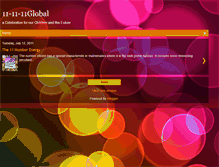 Tablet Screenshot of 111111global.blogspot.com