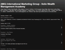 Tablet Screenshot of iloilowealthmanagementacademy.blogspot.com