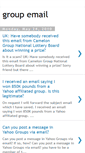 Mobile Screenshot of group-email3.blogspot.com