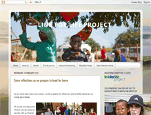 Tablet Screenshot of link4lifeproject.blogspot.com