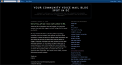 Desktop Screenshot of communityvoicemaildc.blogspot.com