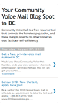 Mobile Screenshot of communityvoicemaildc.blogspot.com