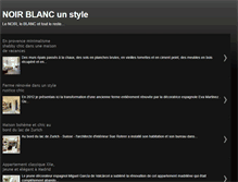 Tablet Screenshot of noiretblancunstyle.blogspot.com