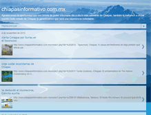 Tablet Screenshot of chiapasinformativo.blogspot.com