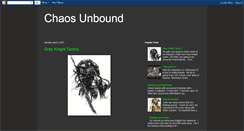 Desktop Screenshot of chaos-unbound.blogspot.com