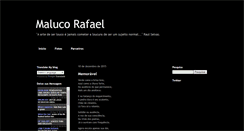 Desktop Screenshot of malucorafael.blogspot.com