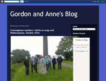 Tablet Screenshot of gordonanne.blogspot.com