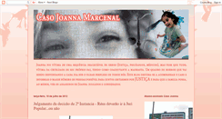 Desktop Screenshot of casojoannamarcenal.blogspot.com