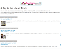 Tablet Screenshot of adayinthelifeofcindy.blogspot.com