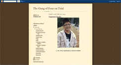 Desktop Screenshot of gangoffour-ontrial.blogspot.com