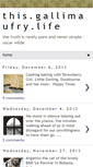 Mobile Screenshot of gallimaufrylife.blogspot.com