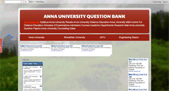 Desktop Screenshot of anna-uniiversity.blogspot.com