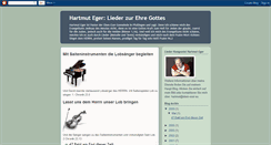 Desktop Screenshot of hartmuteger-lieder.blogspot.com