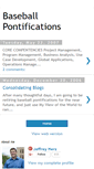 Mobile Screenshot of jeffherzbaseball.blogspot.com