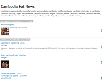 Tablet Screenshot of cambodia-hotnews.blogspot.com
