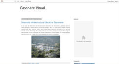 Desktop Screenshot of casanarevisual.blogspot.com