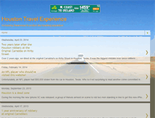 Tablet Screenshot of houstontravelexperience.blogspot.com