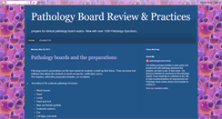 Desktop Screenshot of pathologyboardreview.blogspot.com