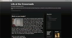 Desktop Screenshot of crossroads-faith-life.blogspot.com