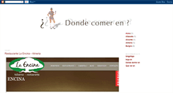 Desktop Screenshot of dondecomeren.blogspot.com