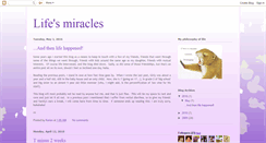 Desktop Screenshot of lifesmiracles-karien.blogspot.com